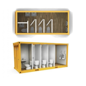 Toilet Block 3 + 1 16Ft