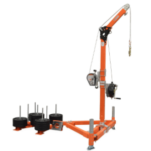 Davit Arm Counterweight System