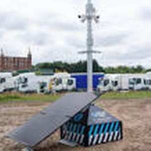 CCTV Tower Solar Hybrid